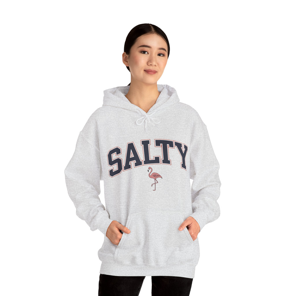 Salty Flamingo Beach Hoodie • Beach Sweatshirt