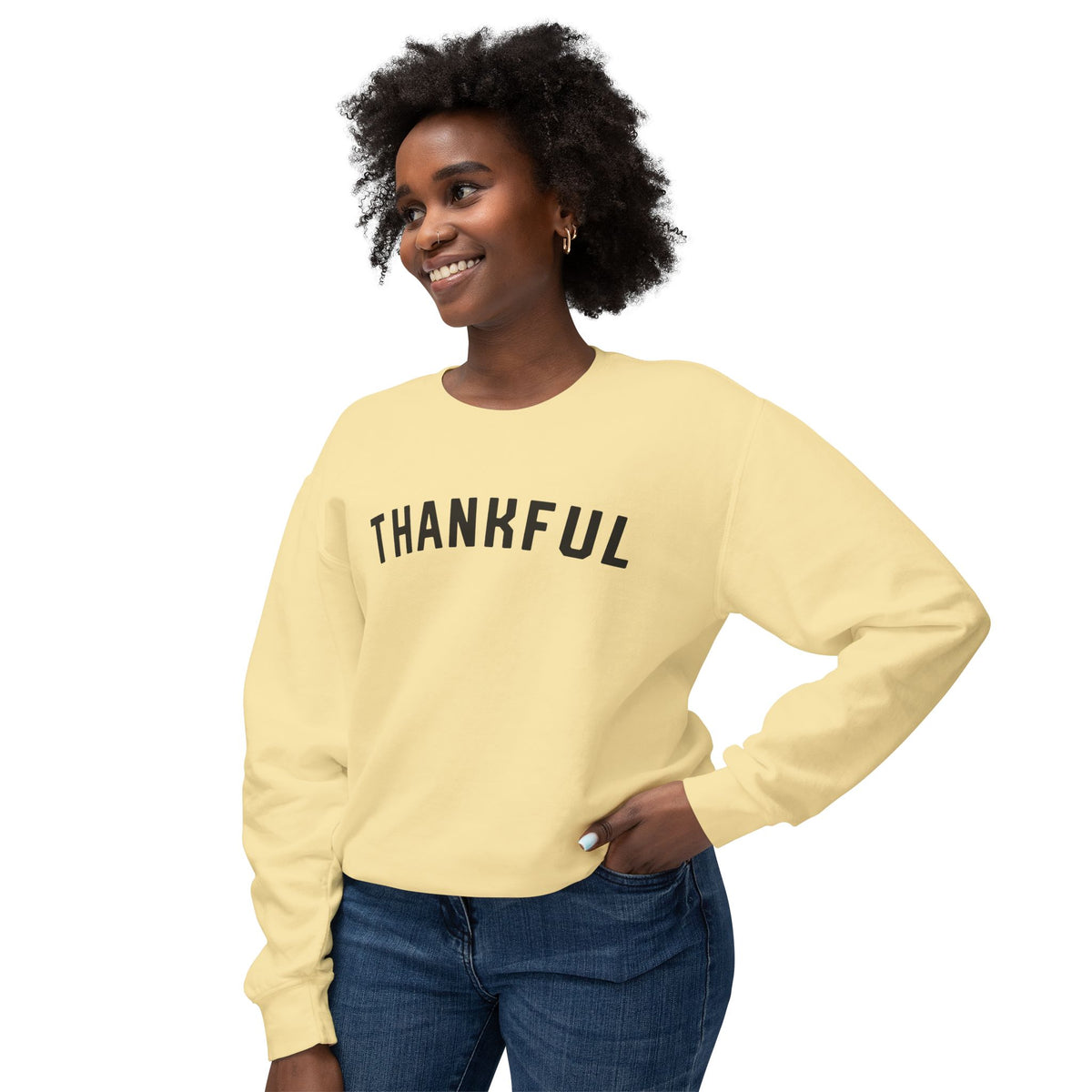 Thankful Lightweight Crewneck Sweatshirt