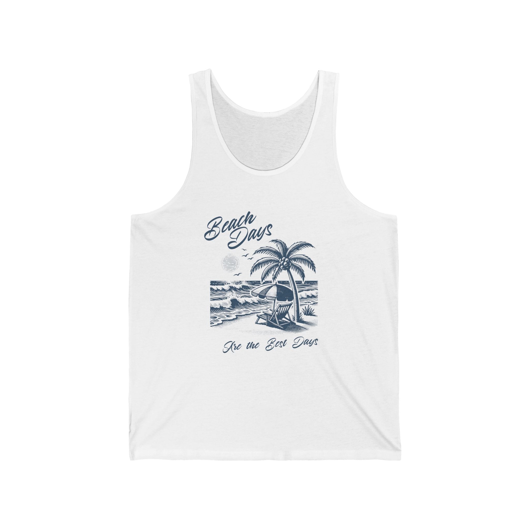 "Beach Days Are the Best Days" Tank Top
