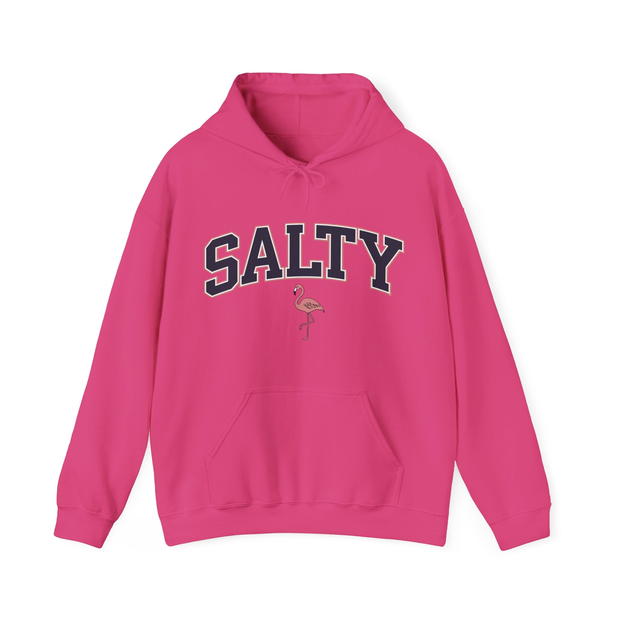 Salty Flamingo Beach Hoodie • Beach Sweatshirt