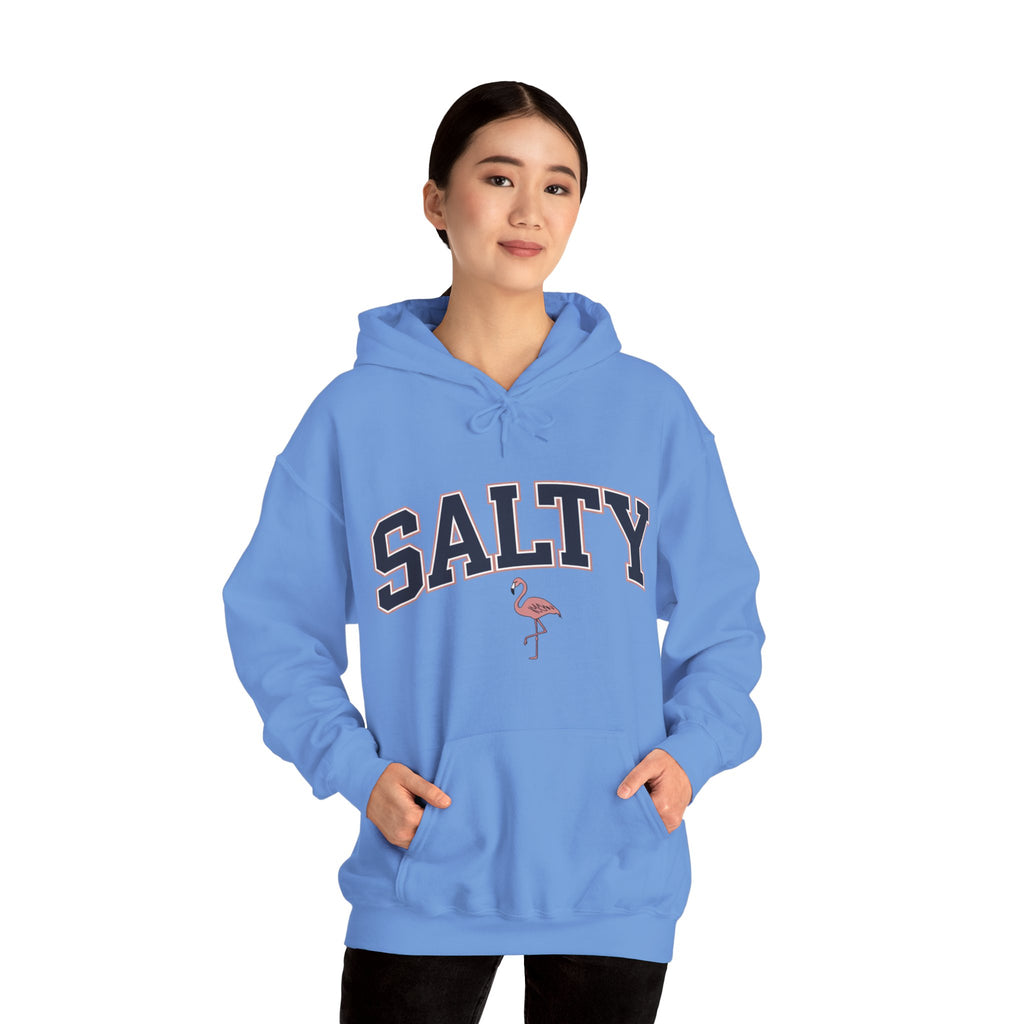 Salty Flamingo Beach Hoodie • Beach Sweatshirt