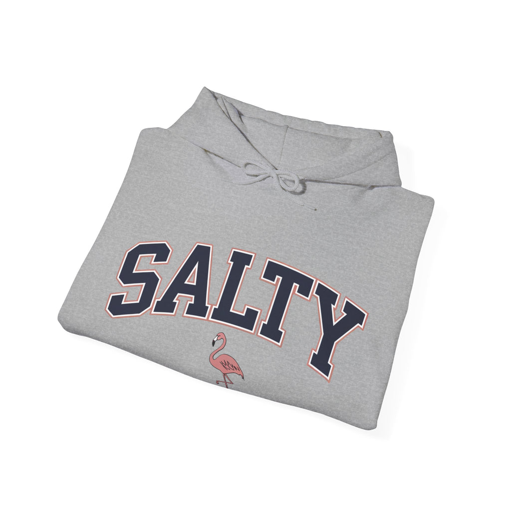 Salty Flamingo Beach Hoodie • Beach Sweatshirt