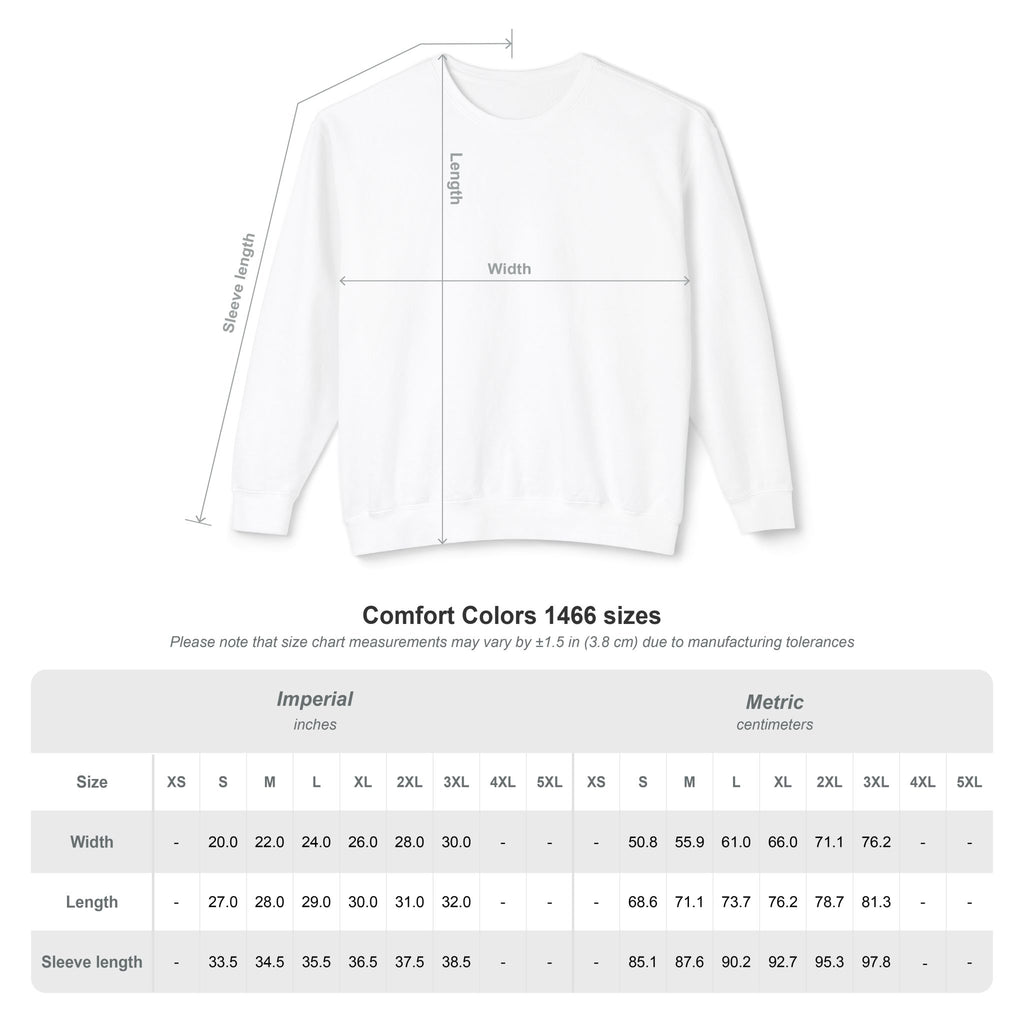 Halloween Themed Lightweight Crewneck Sweatshirt