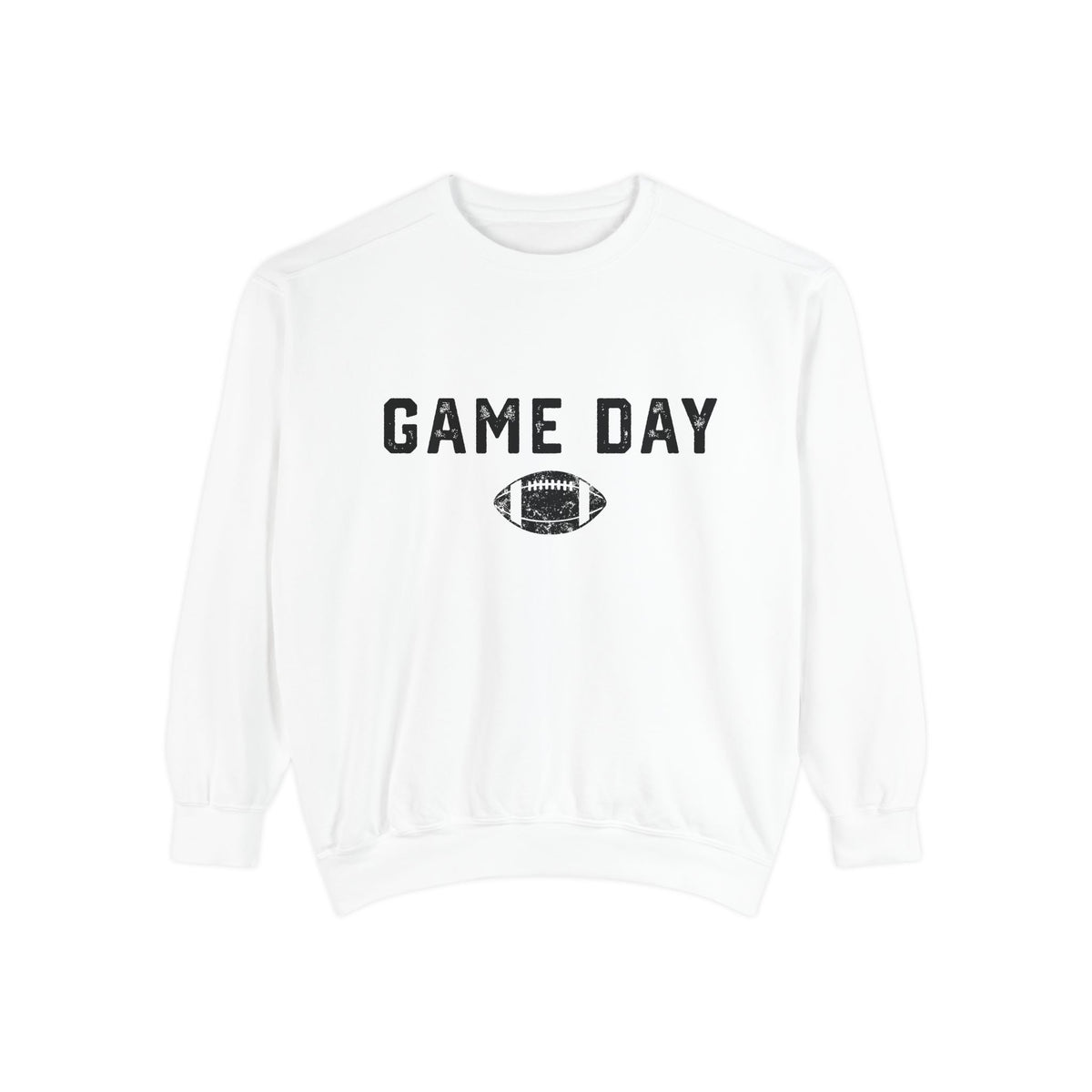 Cozy Football Game Day Women's Crewneck Sweatshirt