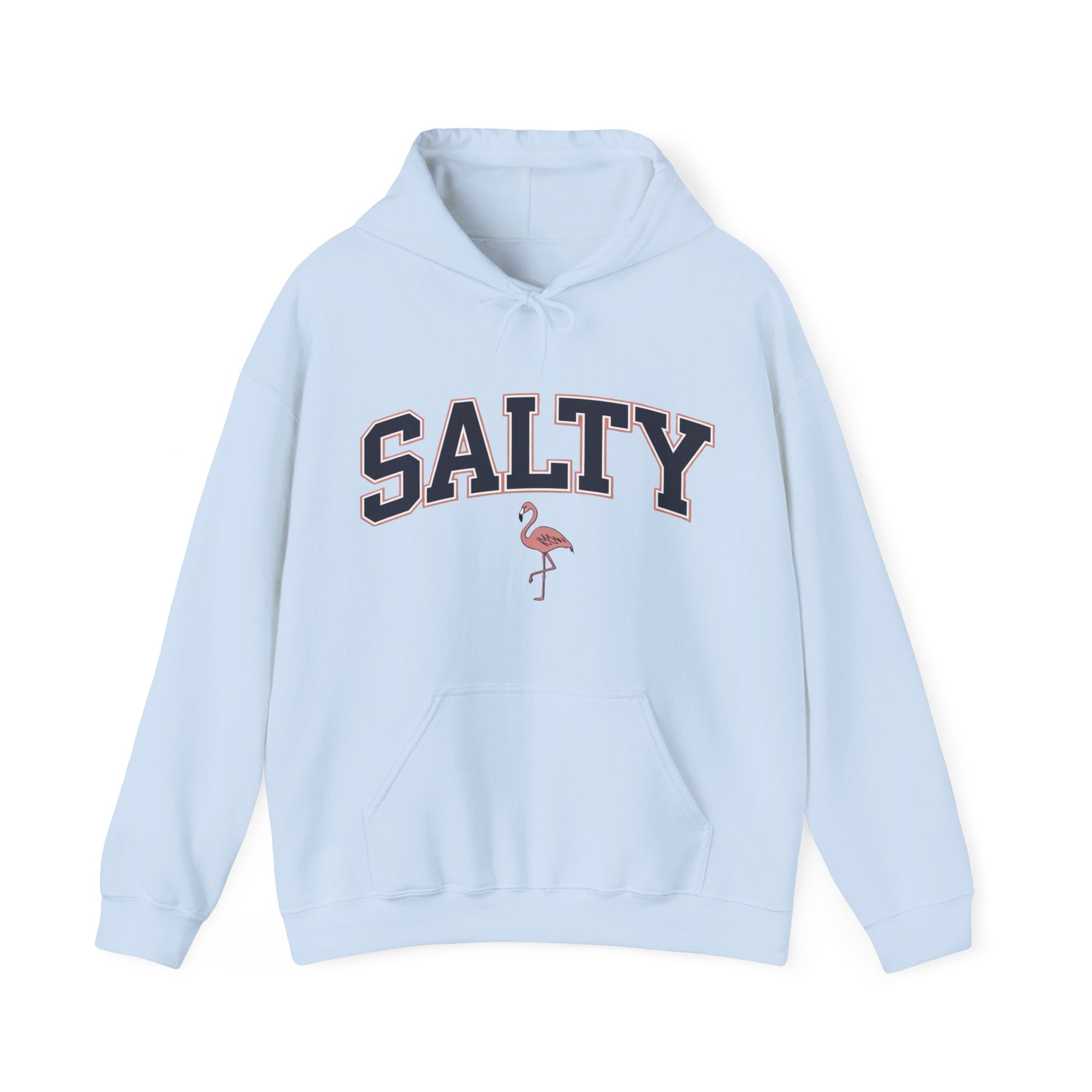 Salty Flamingo Beach Hoodie • Beach Sweatshirt