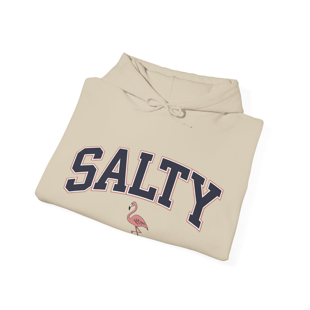 Salty Flamingo Beach Hoodie • Beach Sweatshirt