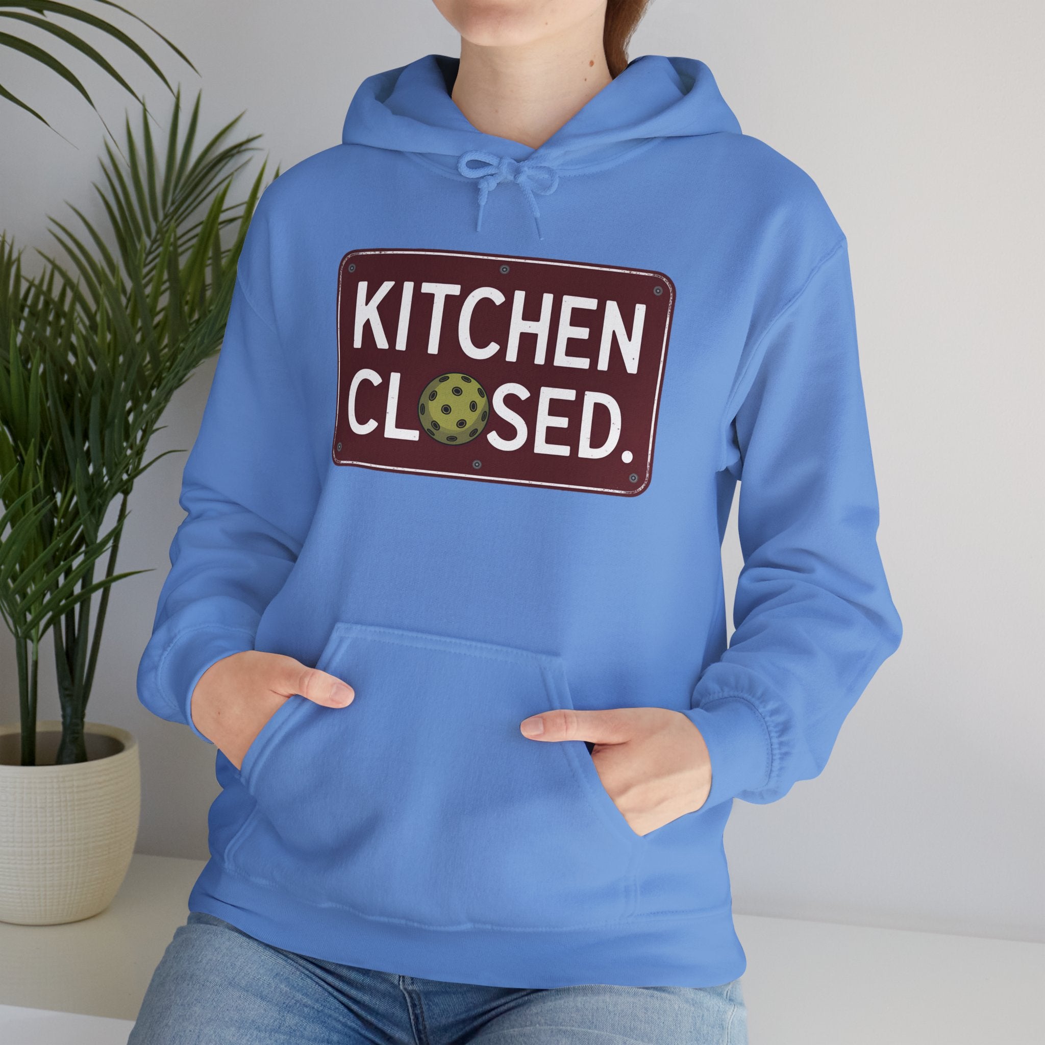 Kitchen Closed Pickleball Hoodie • Funny Pickleball Sweatshirt