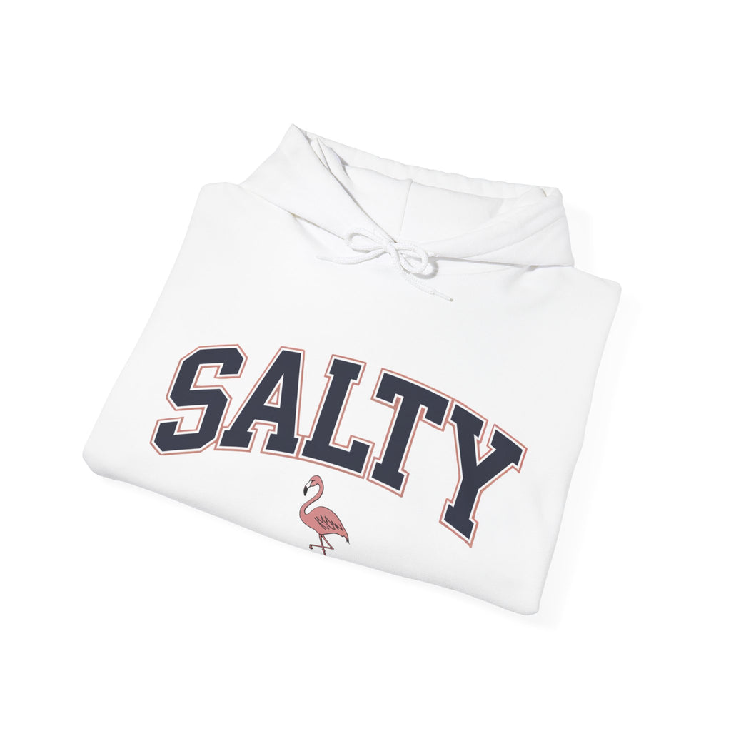 Salty Flamingo Beach Hoodie • Beach Sweatshirt