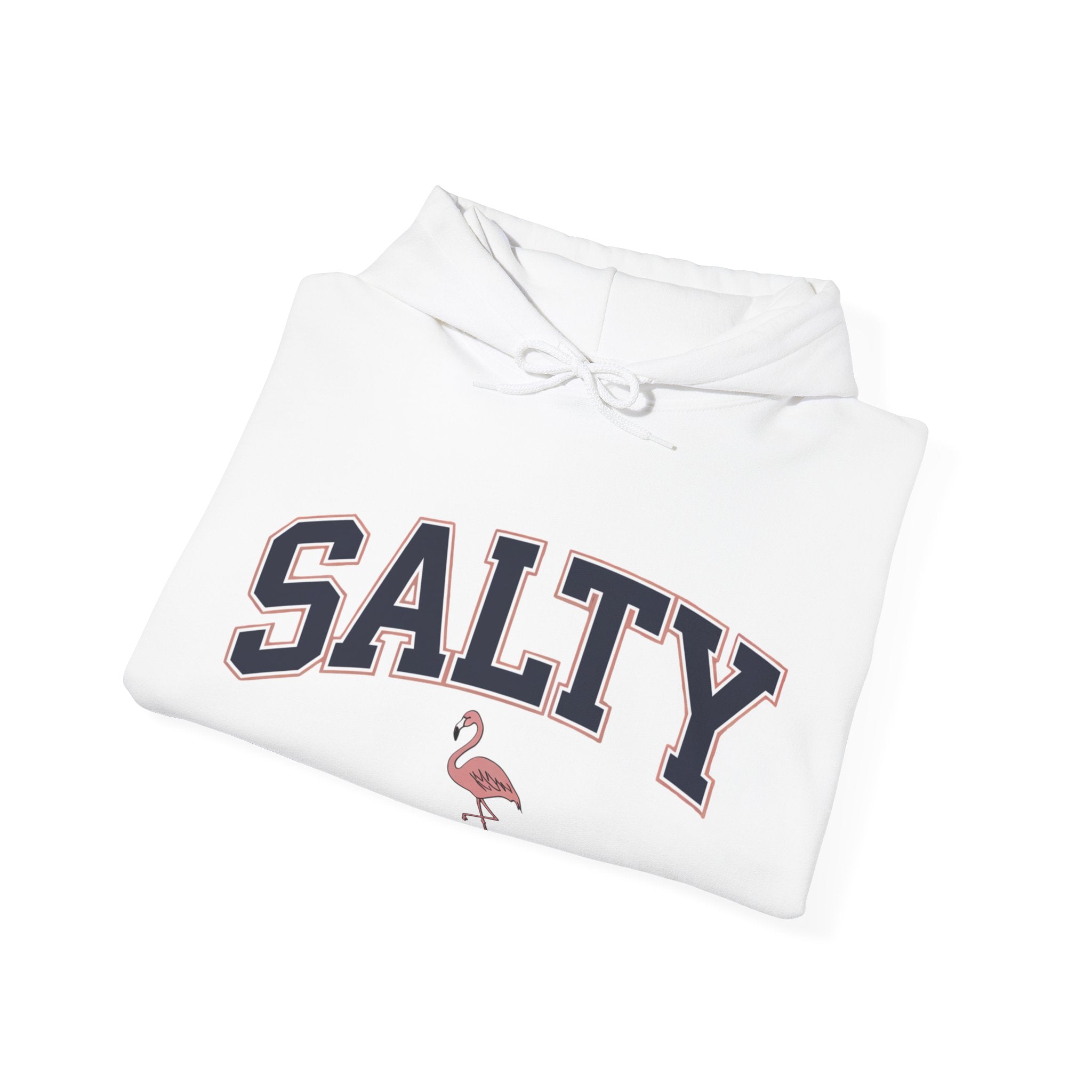 Salty Flamingo Beach Hoodie • Beach Sweatshirt
