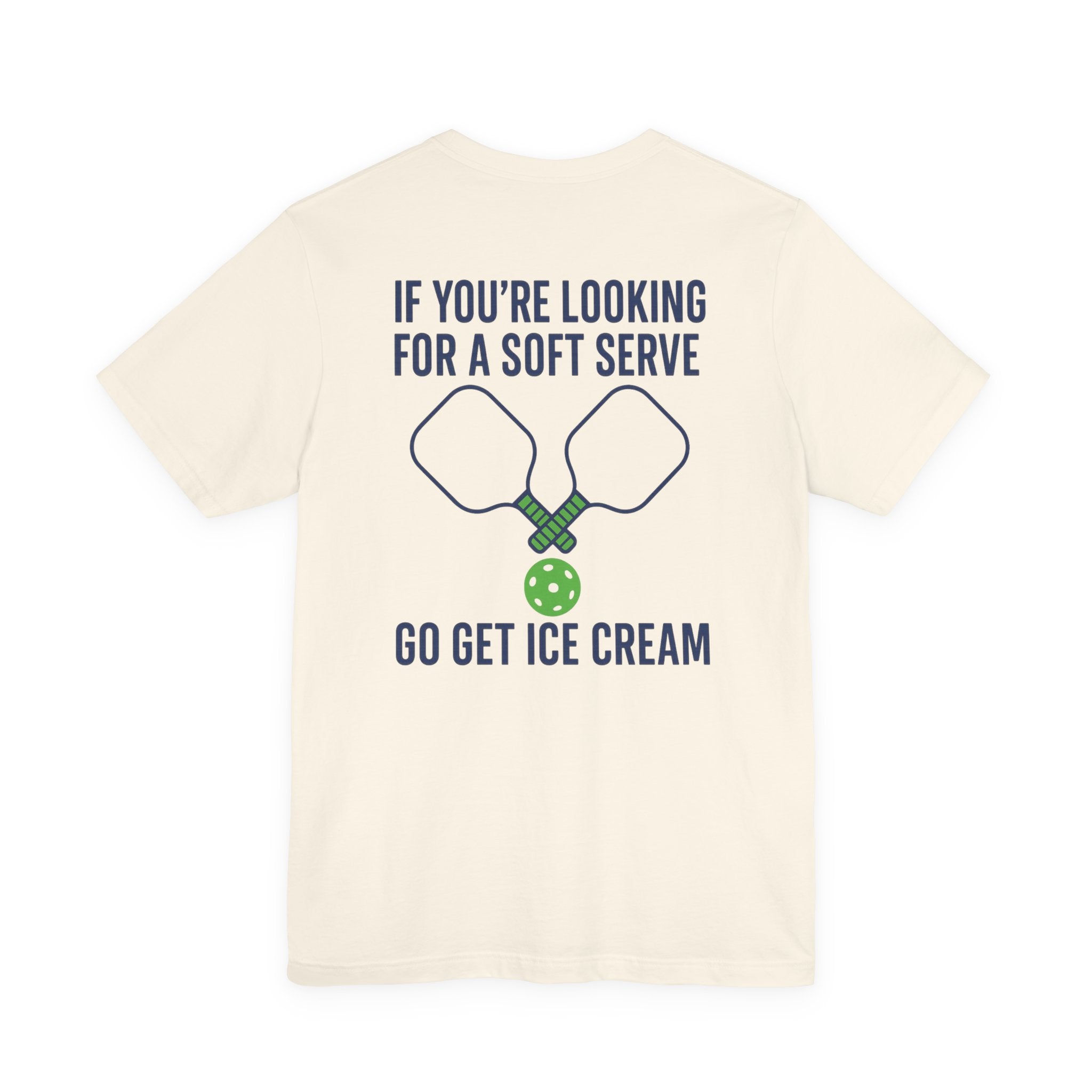 Pickleball Shirt •  “Soft Serve” Pickleball T-Shirt