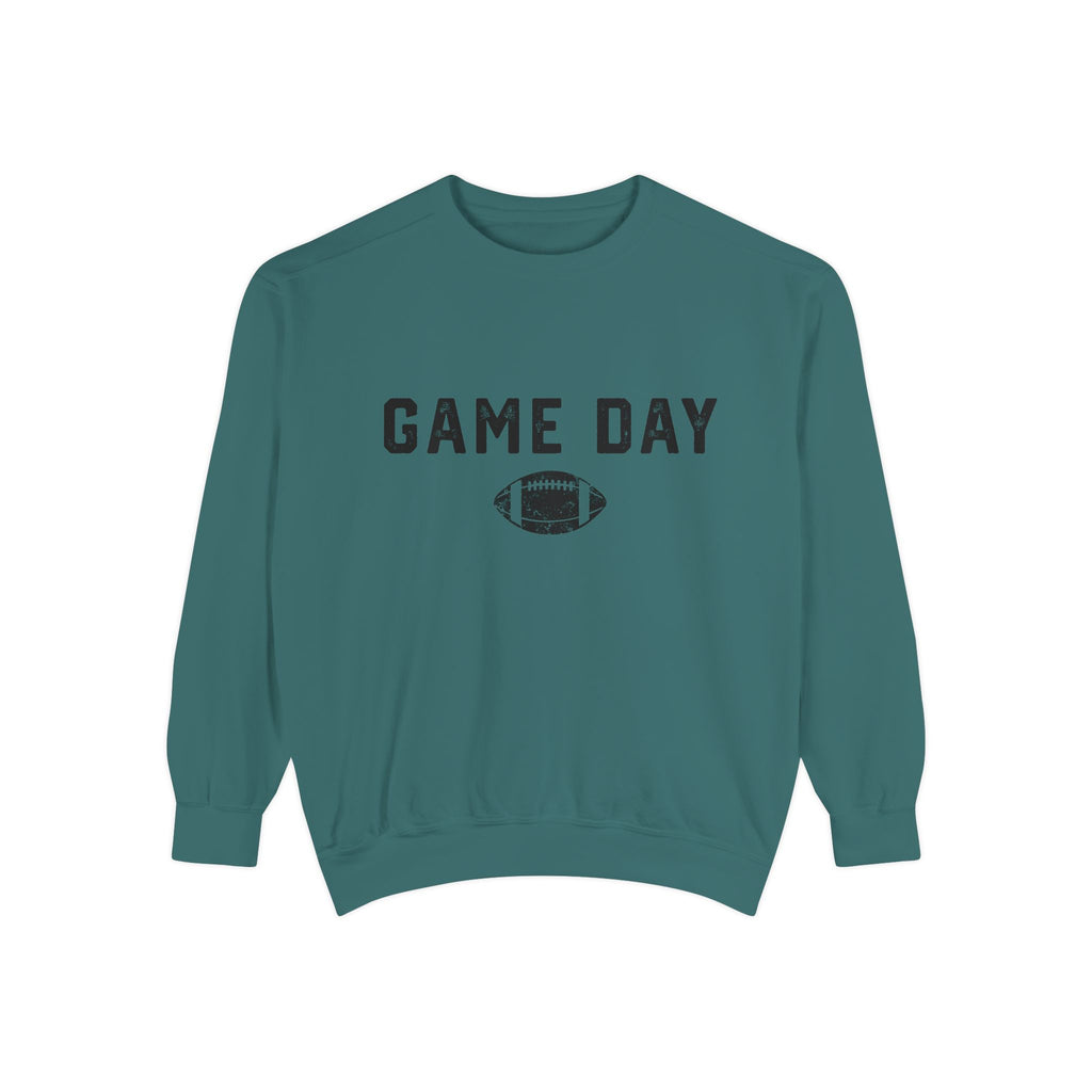 Cozy Football Game Day Women's Crewneck Sweatshirt