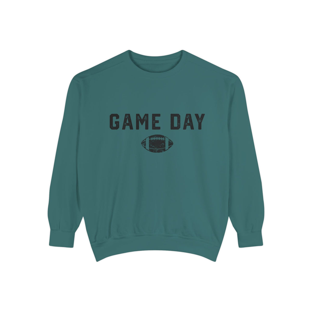 Cozy Football Game Day Women's Crewneck Sweatshirt