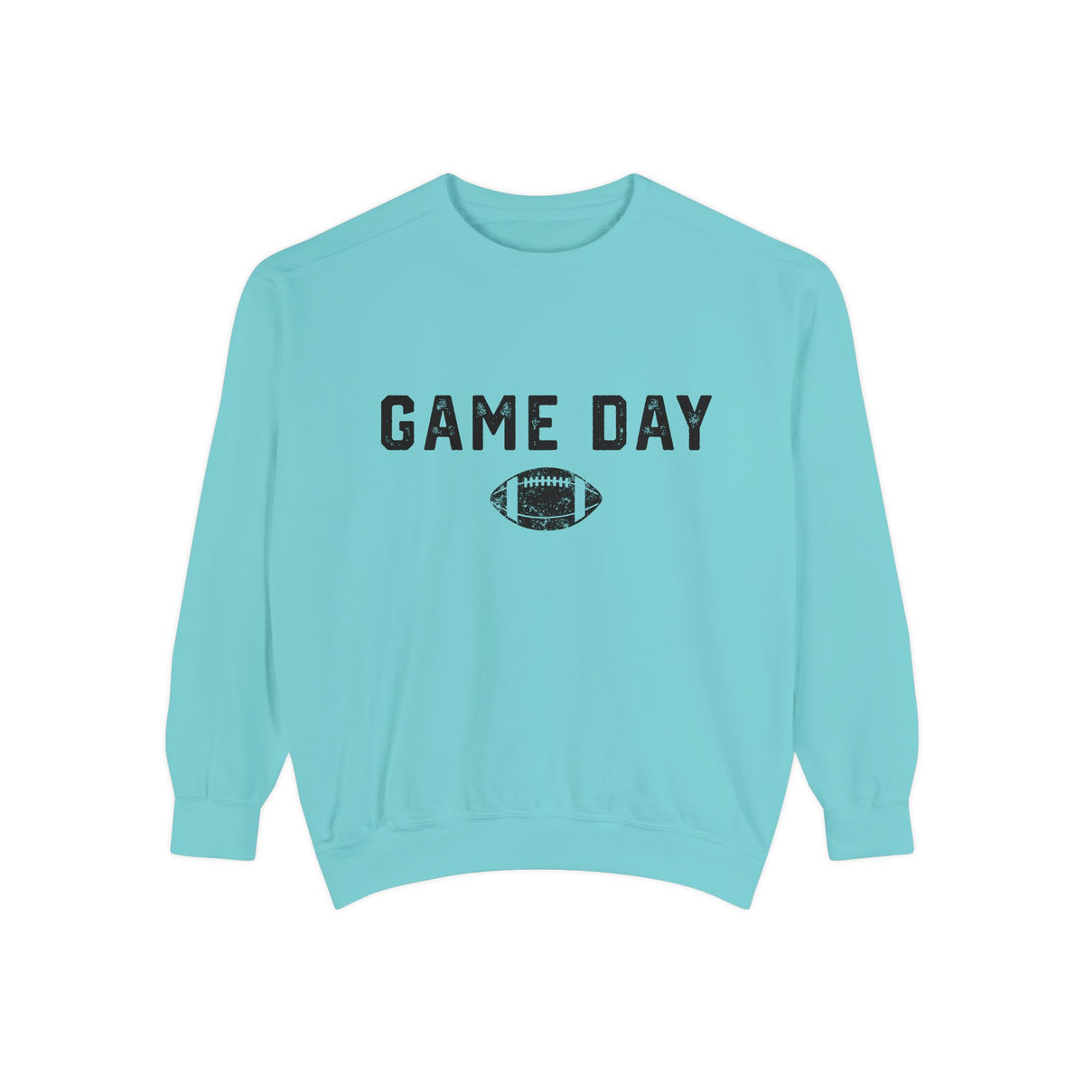 Cozy Football Game Day Women's Crewneck Sweatshirt