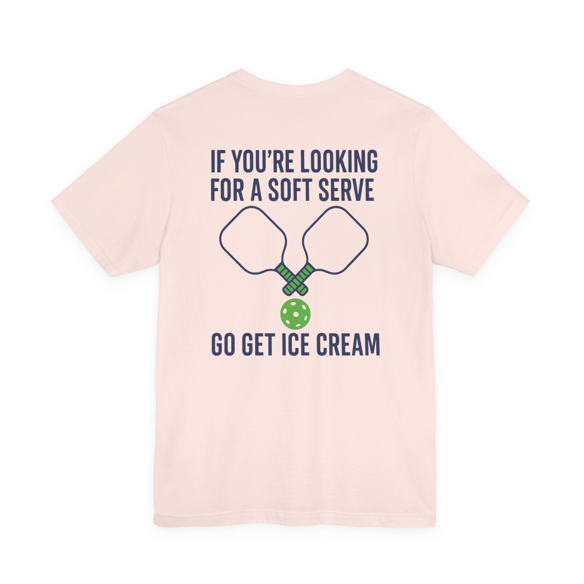 Pickleball Shirt •  “Soft Serve” Pickleball T-Shirt