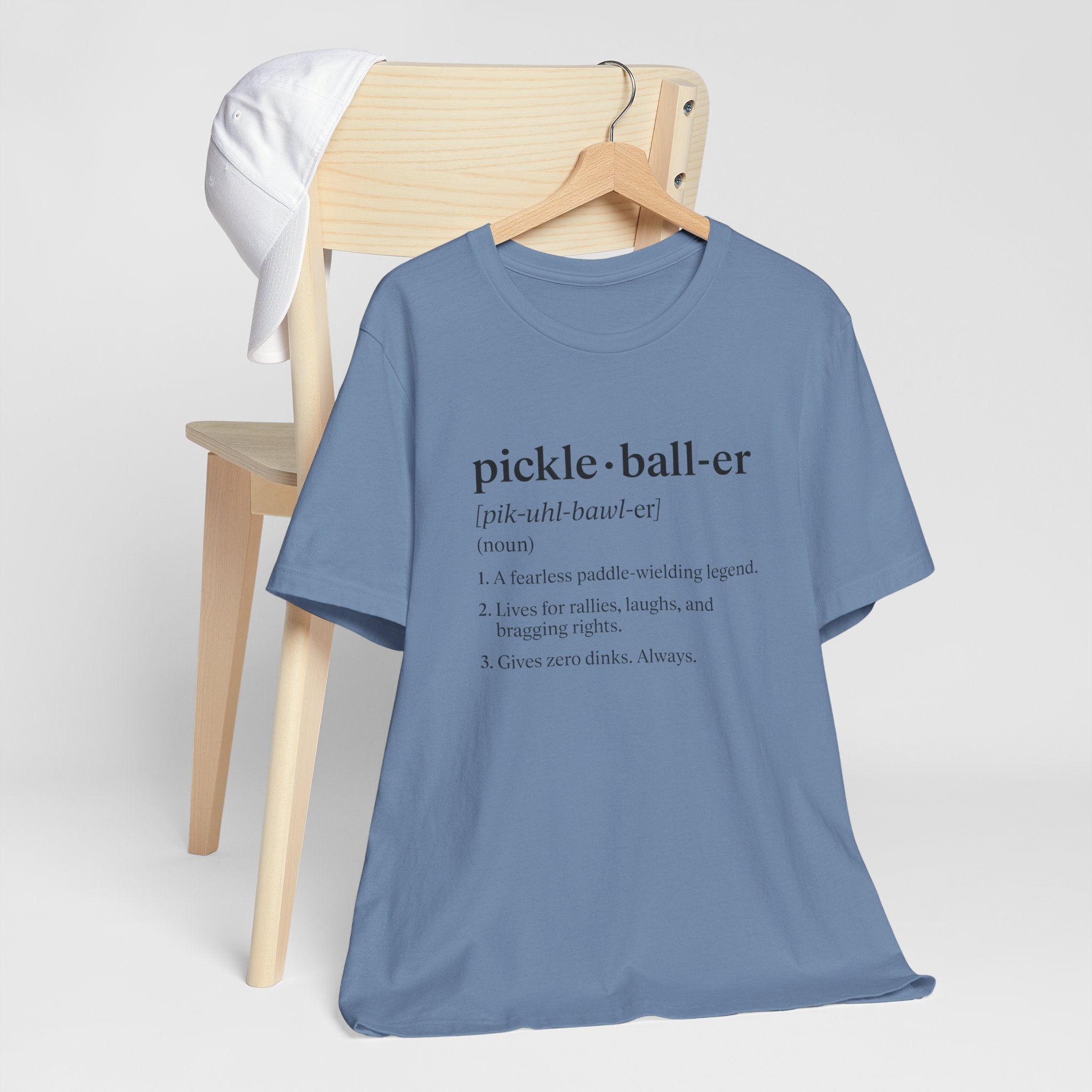 Pickleballer Definition Tee — Funny Pickleball Shirt for Players & Fans
