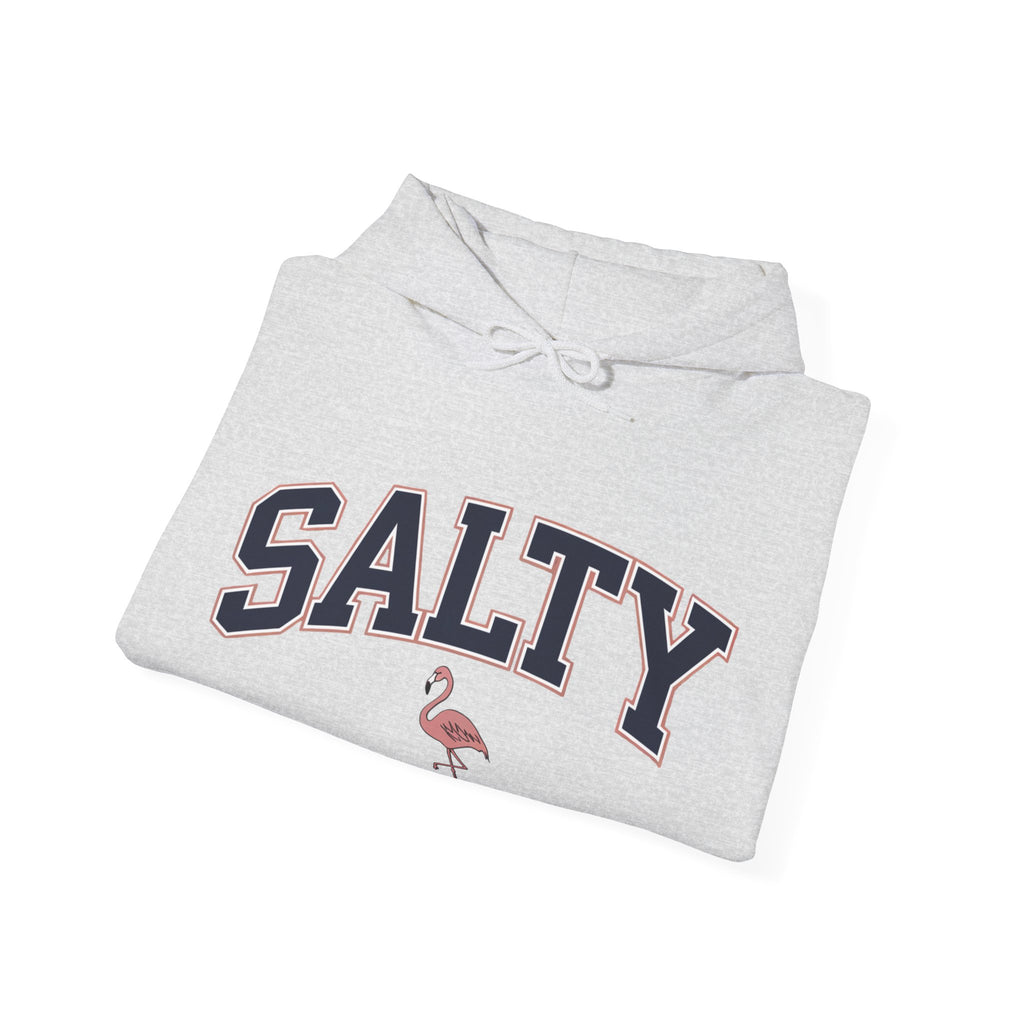Salty Flamingo Beach Hoodie • Beach Sweatshirt