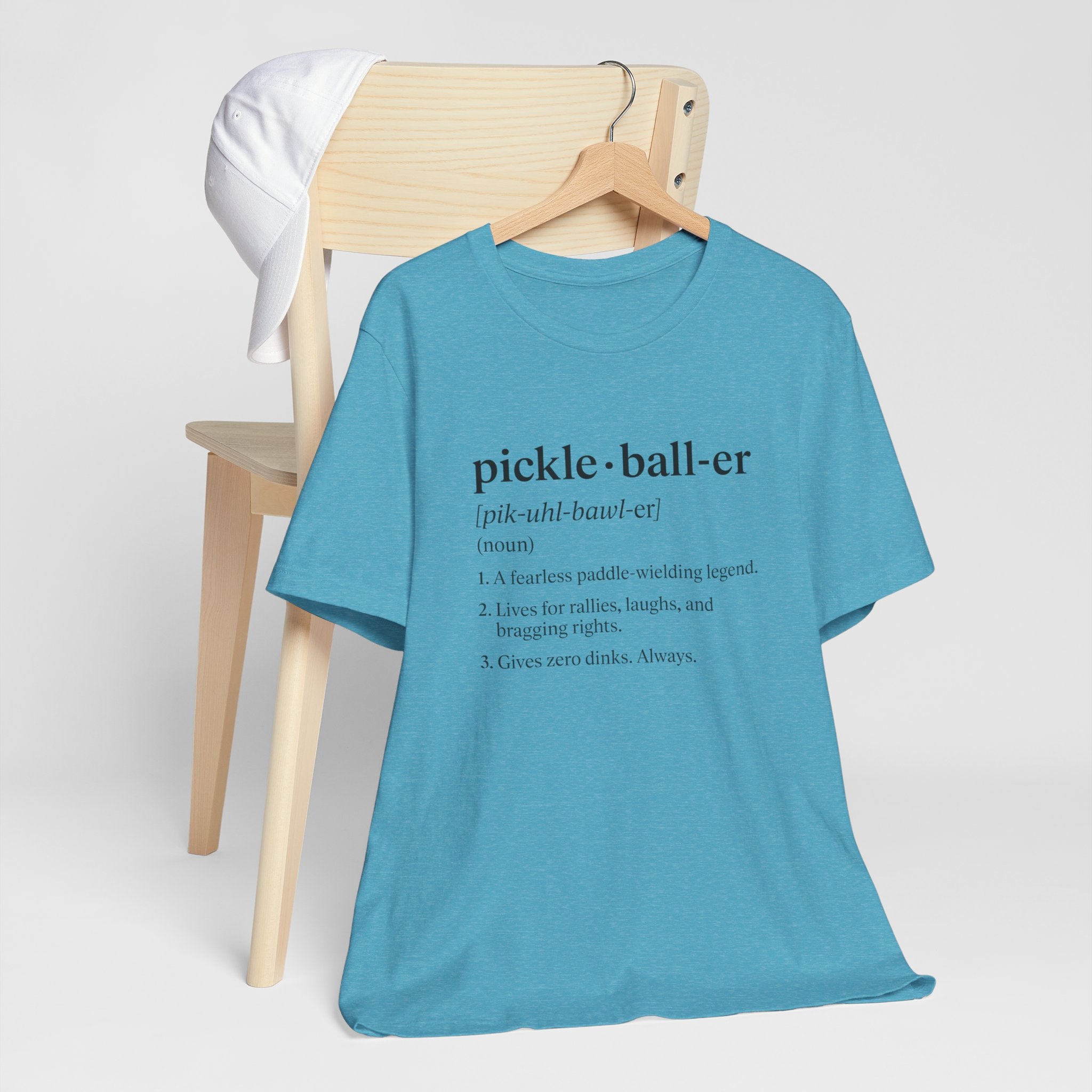 Pickleballer Definition Tee — Funny Pickleball Shirt for Players & Fans
