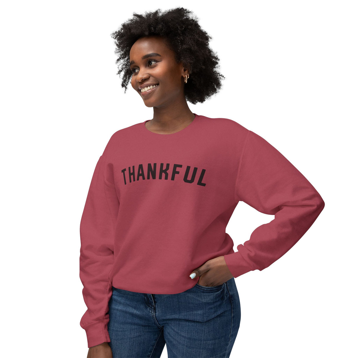 Thankful Lightweight Crewneck Sweatshirt