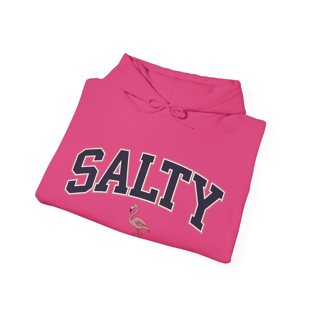Salty Flamingo Beach Hoodie • Beach Sweatshirt