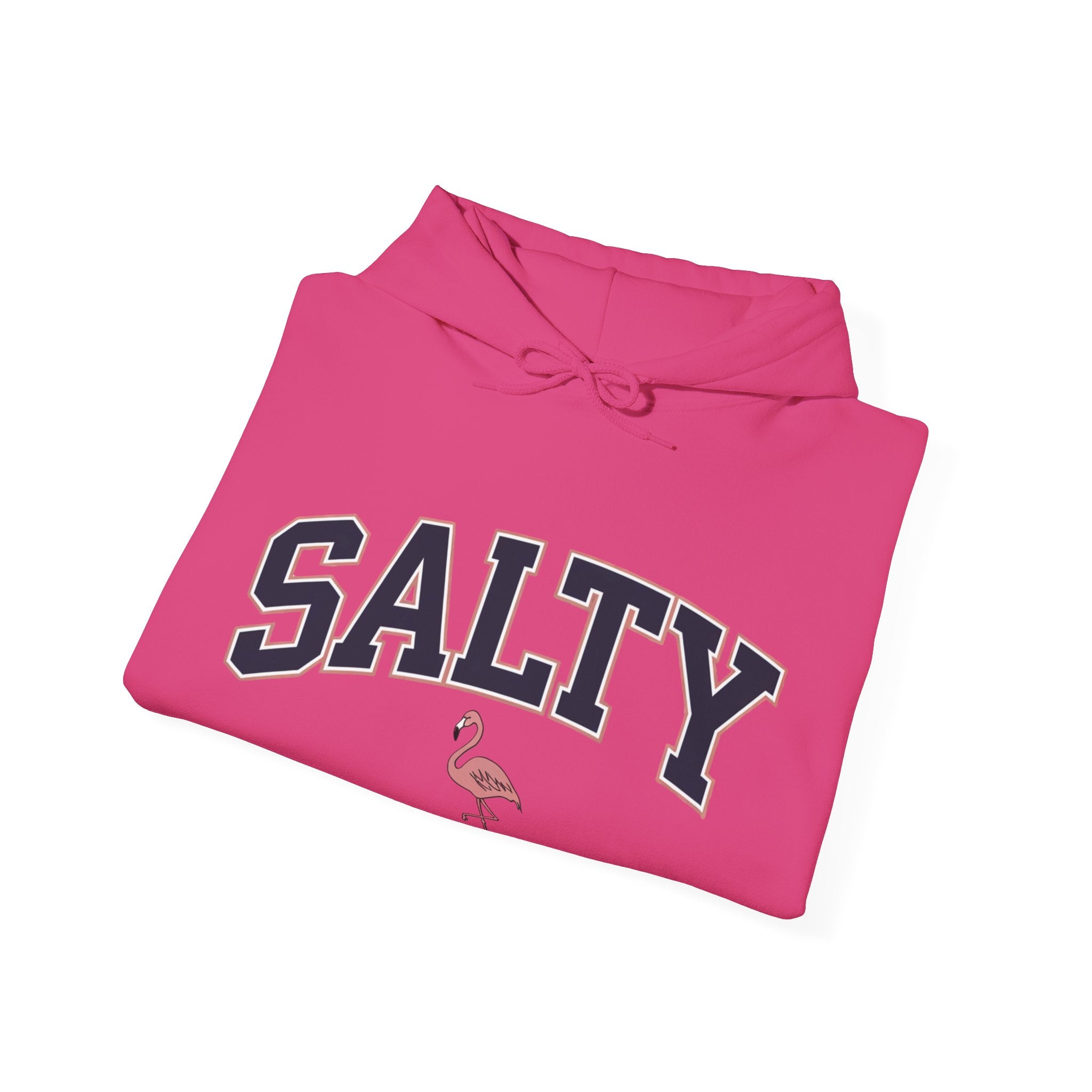Salty Flamingo Beach Hoodie • Beach Sweatshirt