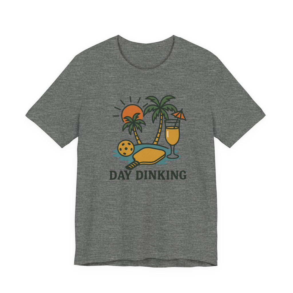 "Day Dinking" Pickleball Beach T‑Shirt