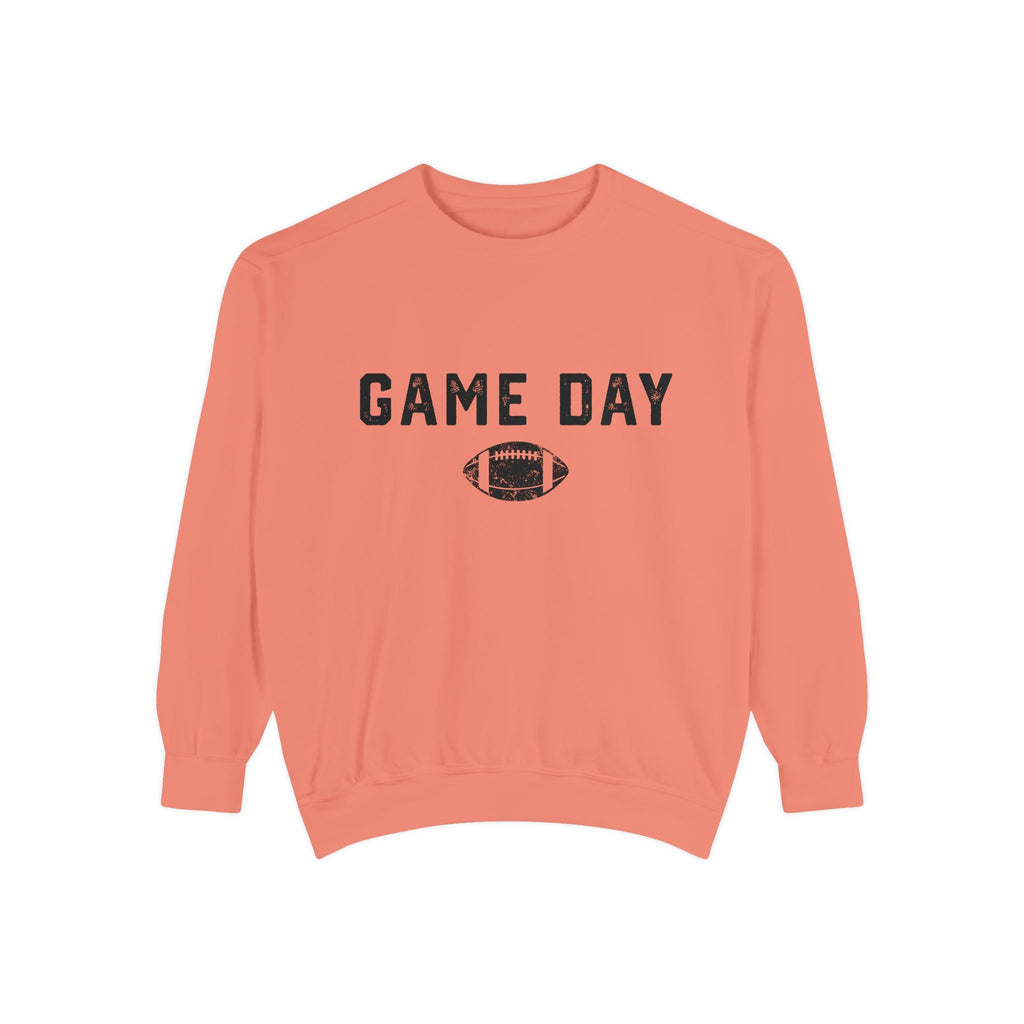 Cozy Football Game Day Women's Crewneck Sweatshirt
