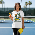 "Day Dinking" Pickleball Beach T-Shirt
