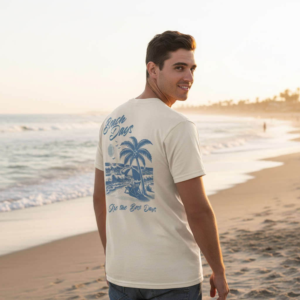 Beach Days Are the Best Days T-Shirt – Fish Gotta Swim