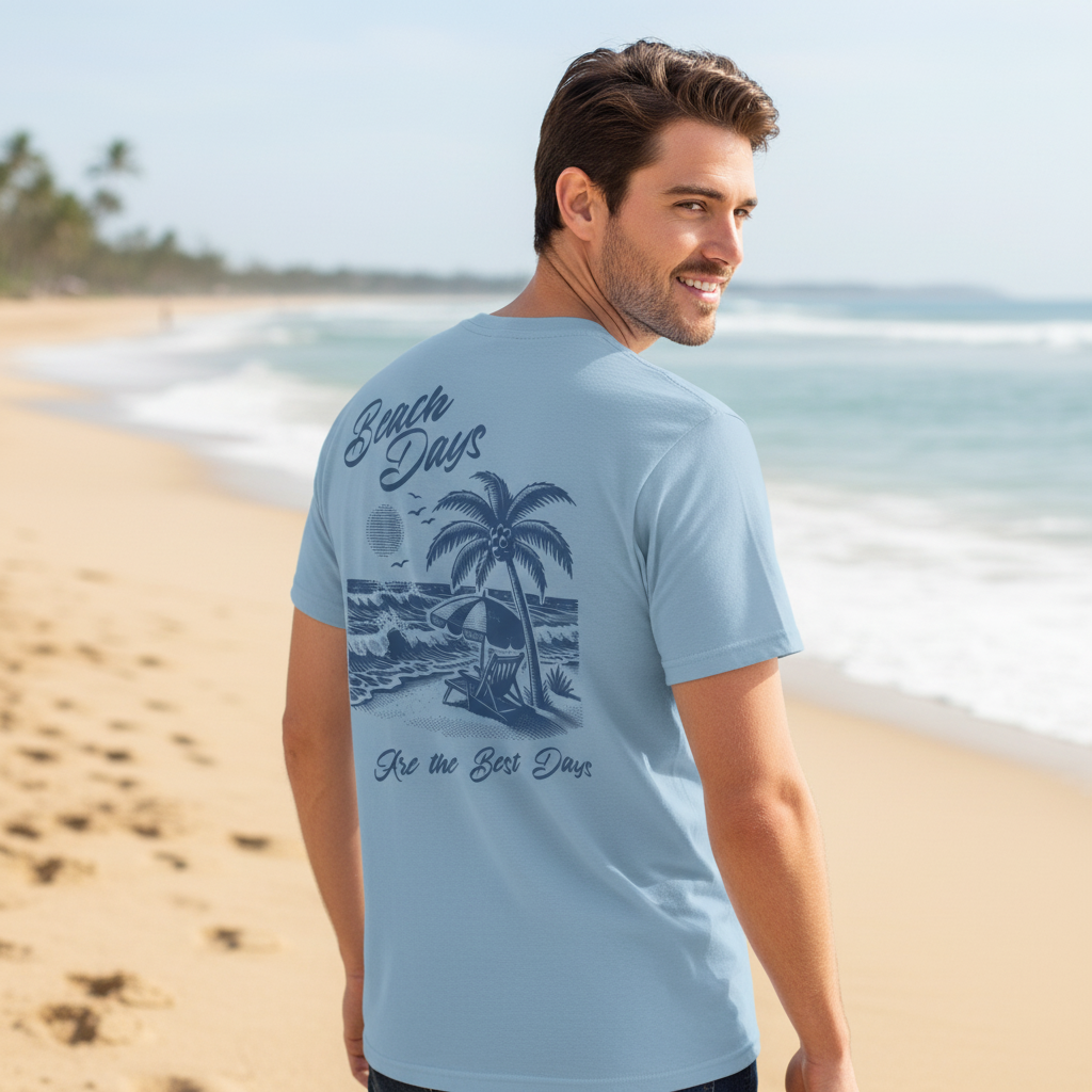 Beach Days Are the Best Days T-Shirt – Fish Gotta Swim