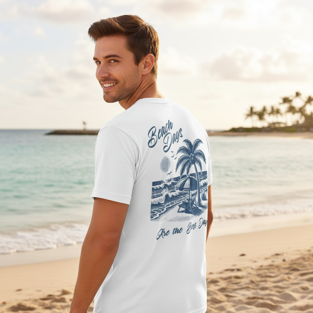 Beach Days Are the Best Days T-Shirt – Fish Gotta Swim