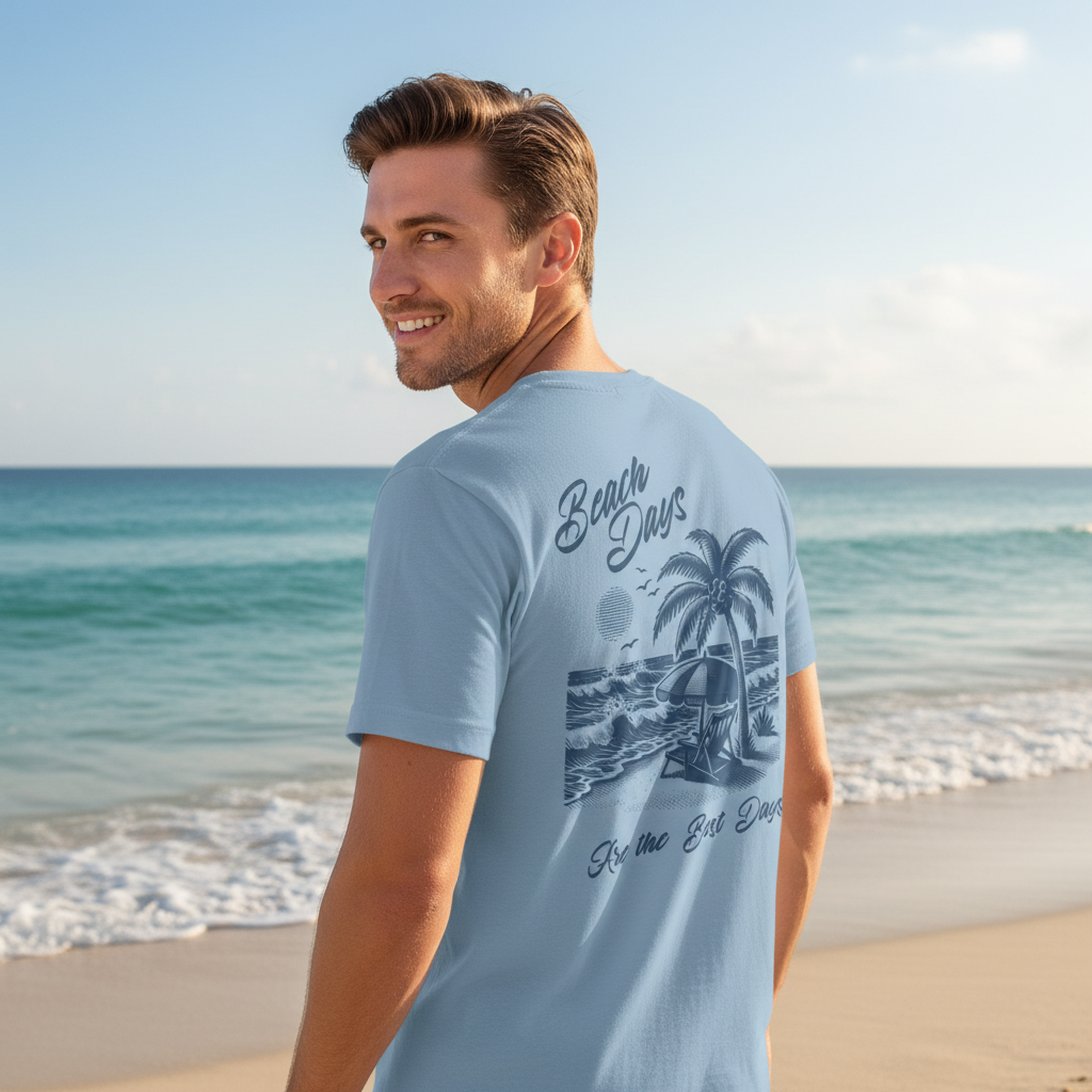 Beach Days Are the Best Days T-Shirt – Fish Gotta Swim
