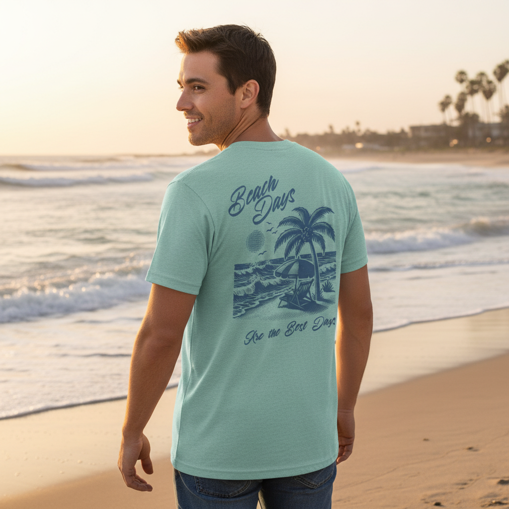 Beach Days Are the Best Days T-Shirt – Fish Gotta Swim