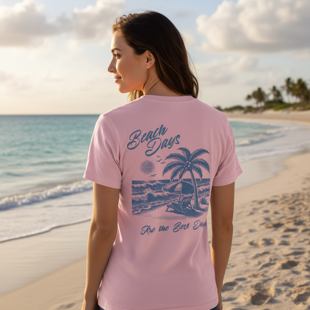 Beach Days Are the Best Days T-Shirt – Fish Gotta Swim