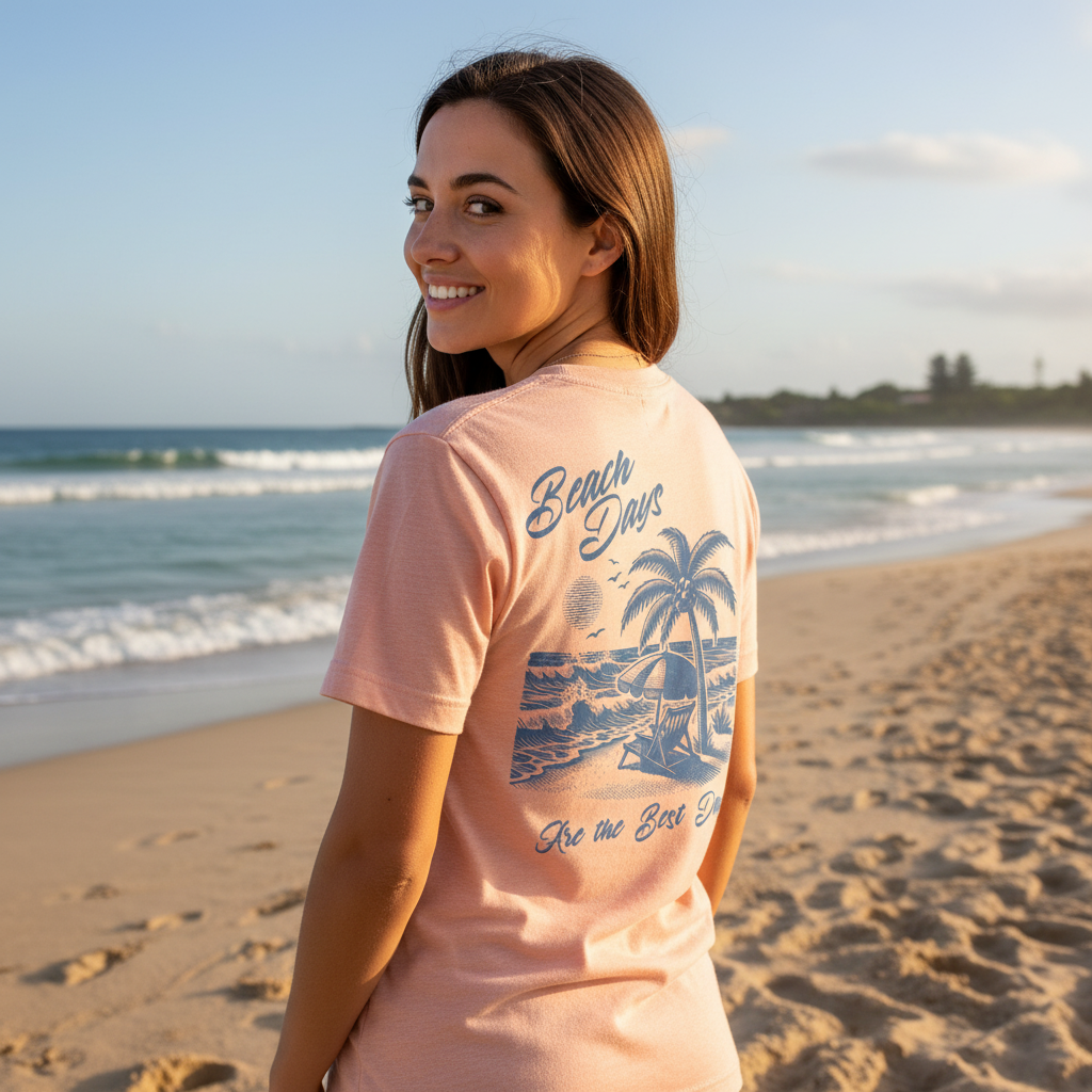 Beach Days Are the Best Days T-Shirt – Fish Gotta Swim