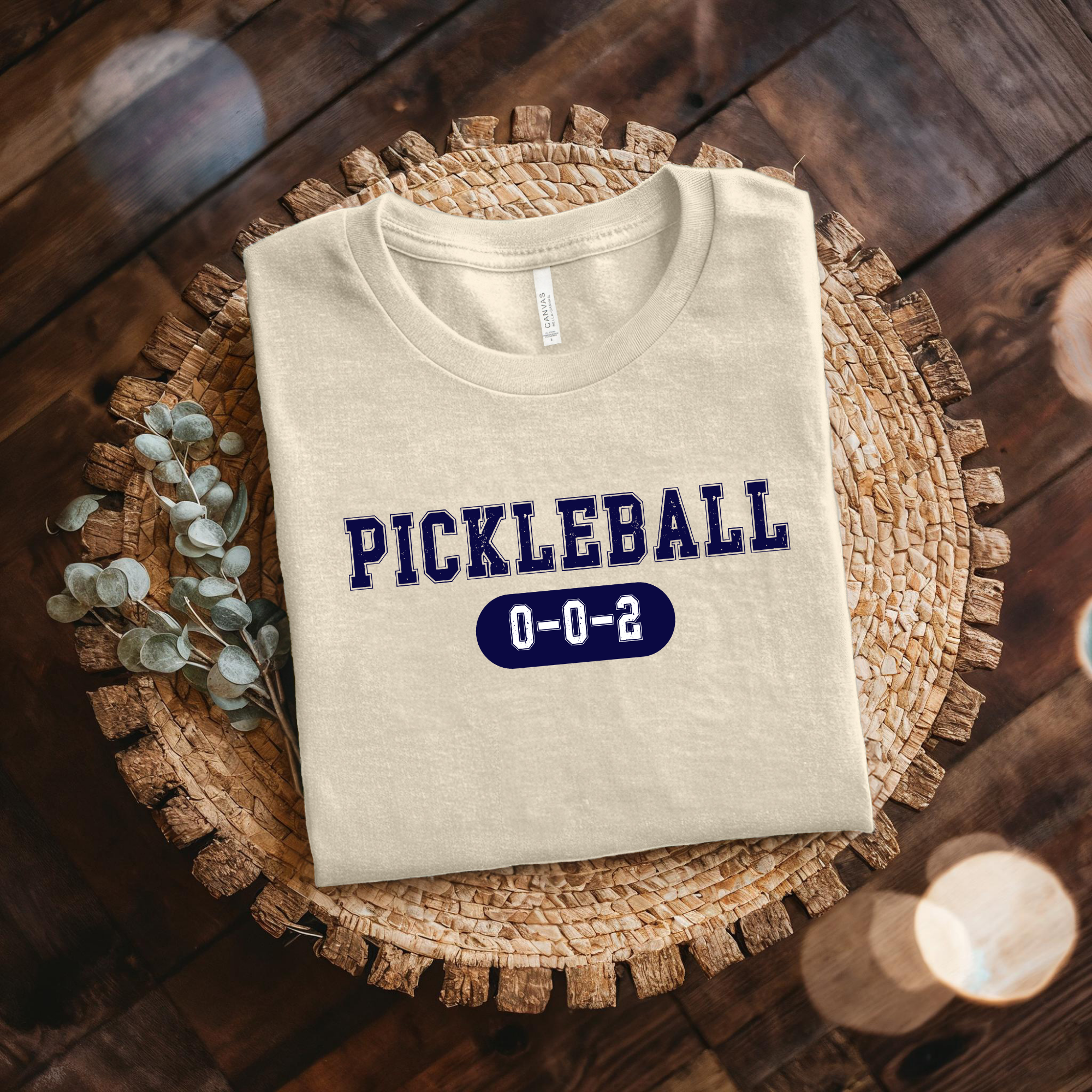Pickleball Vintage Pickleball Tee 0-0-2