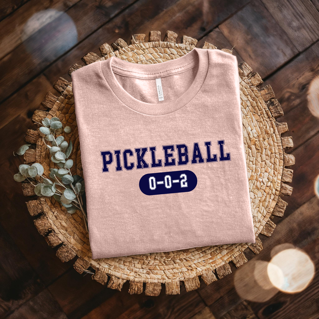 Pickleball Vintage Pickleball Tee 0-0-2
