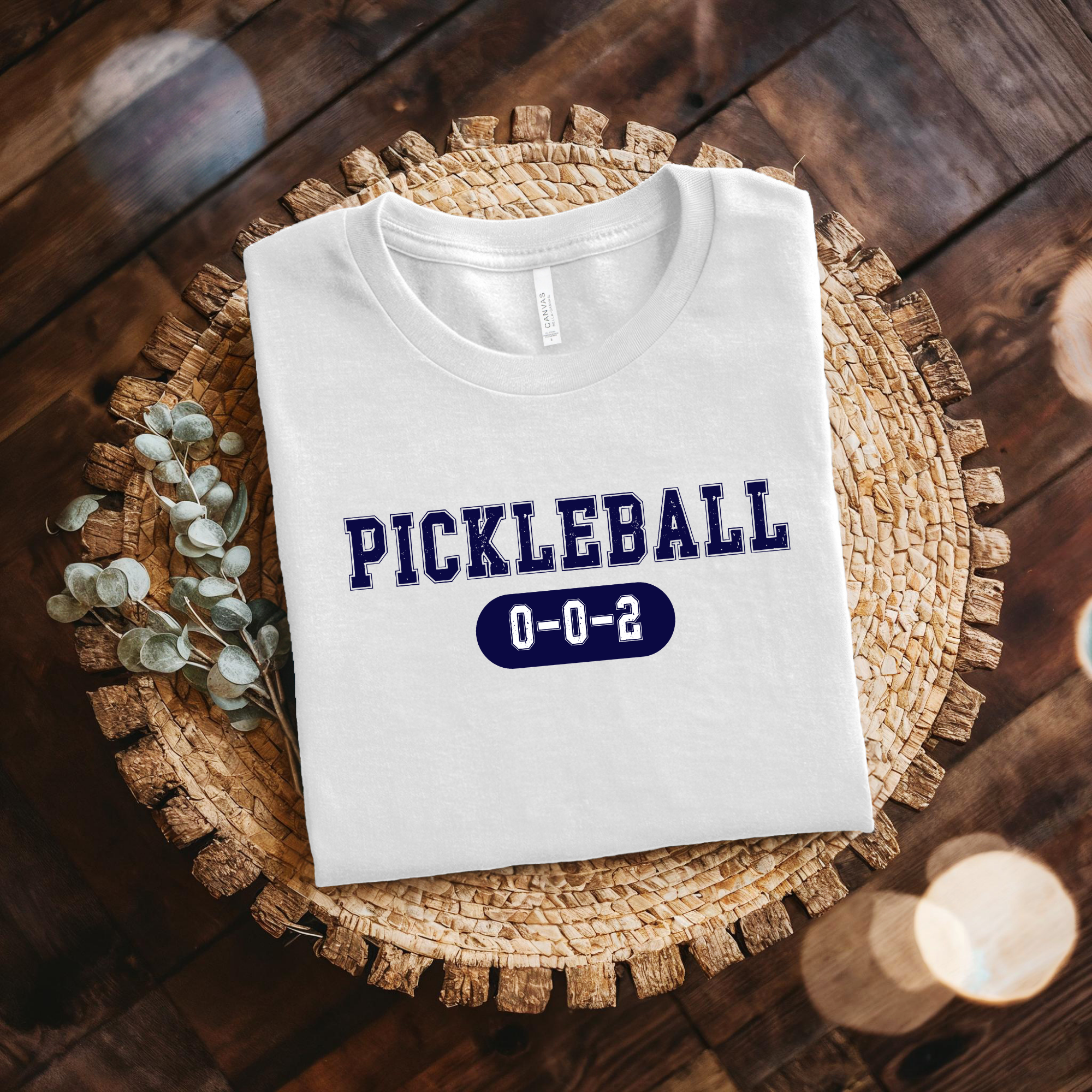 Pickleball Vintage Pickleball Tee 0-0-2