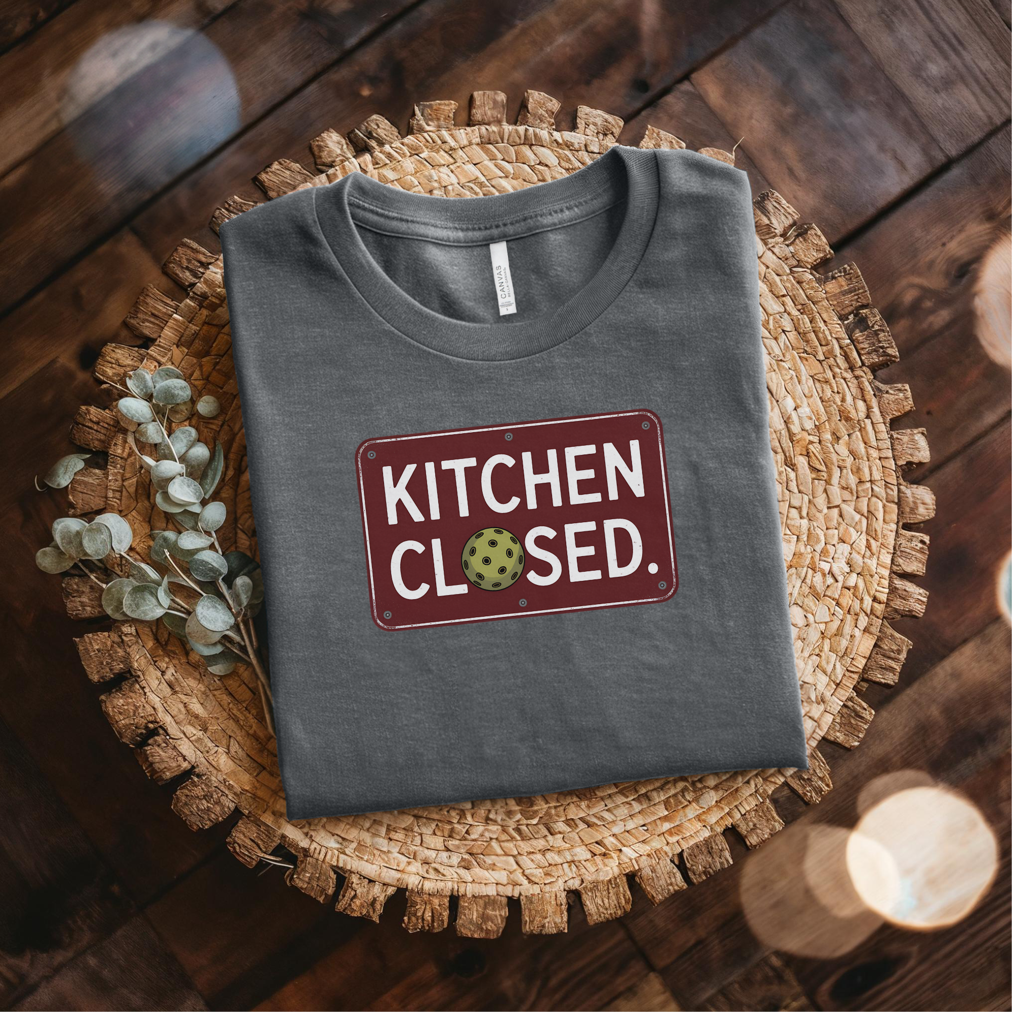 Kitchen Closed Pickleball Shirt • Funny Pickleball Tee