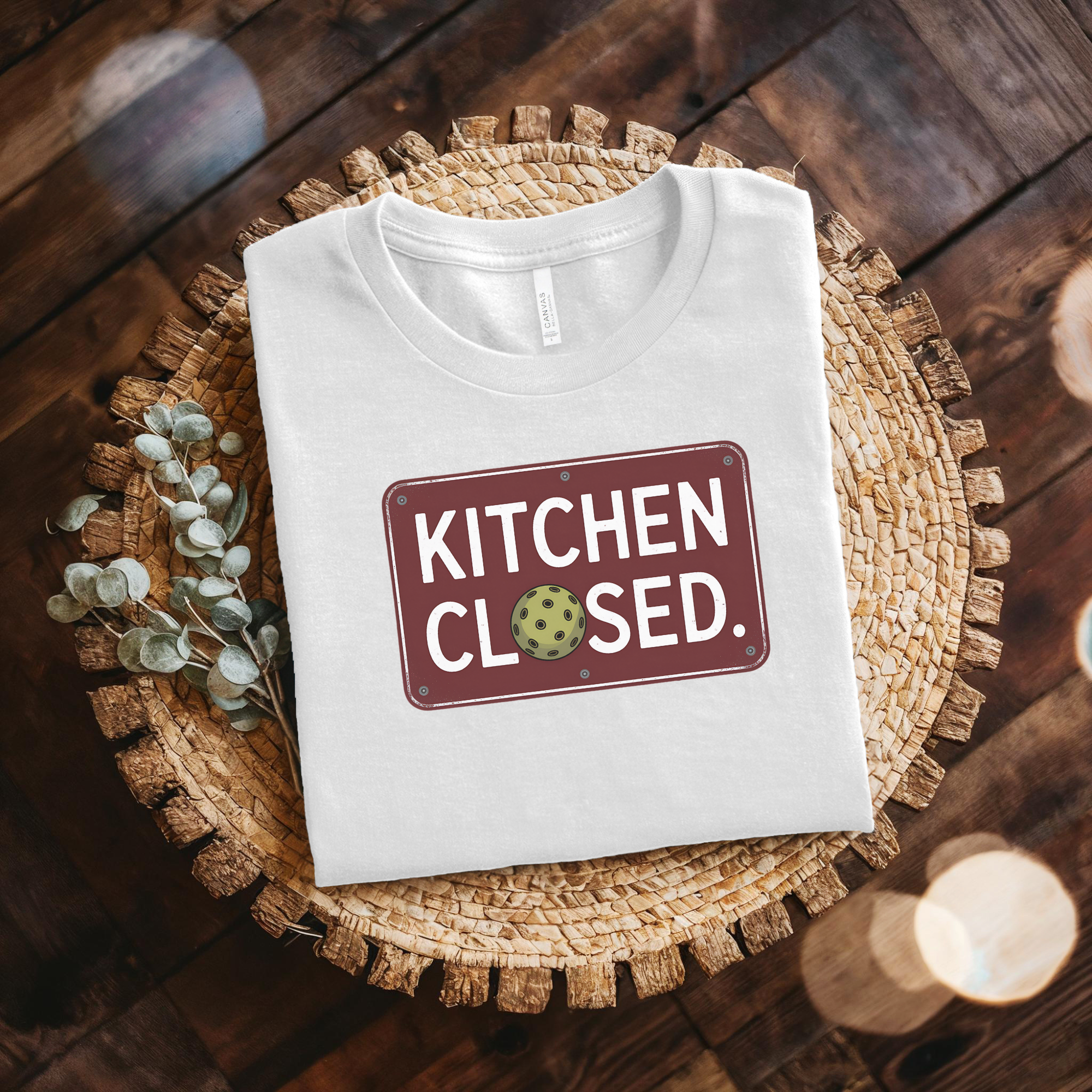Kitchen Closed Pickleball Shirt • Funny Pickleball Tee