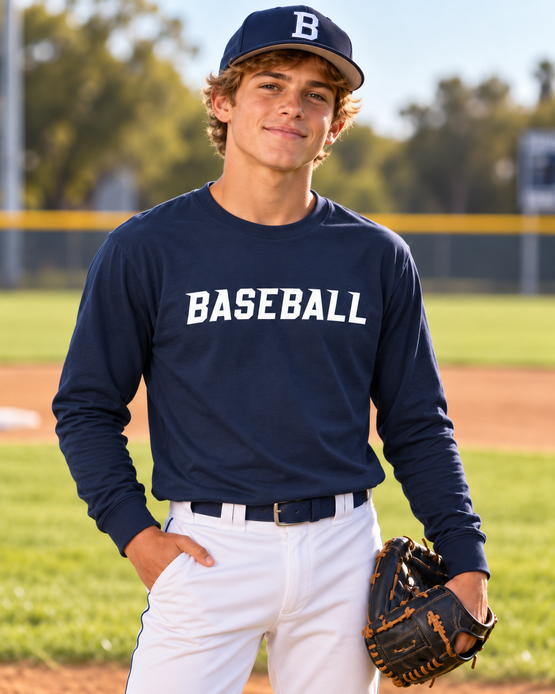 Baseball Long Sleeve T-Shirt