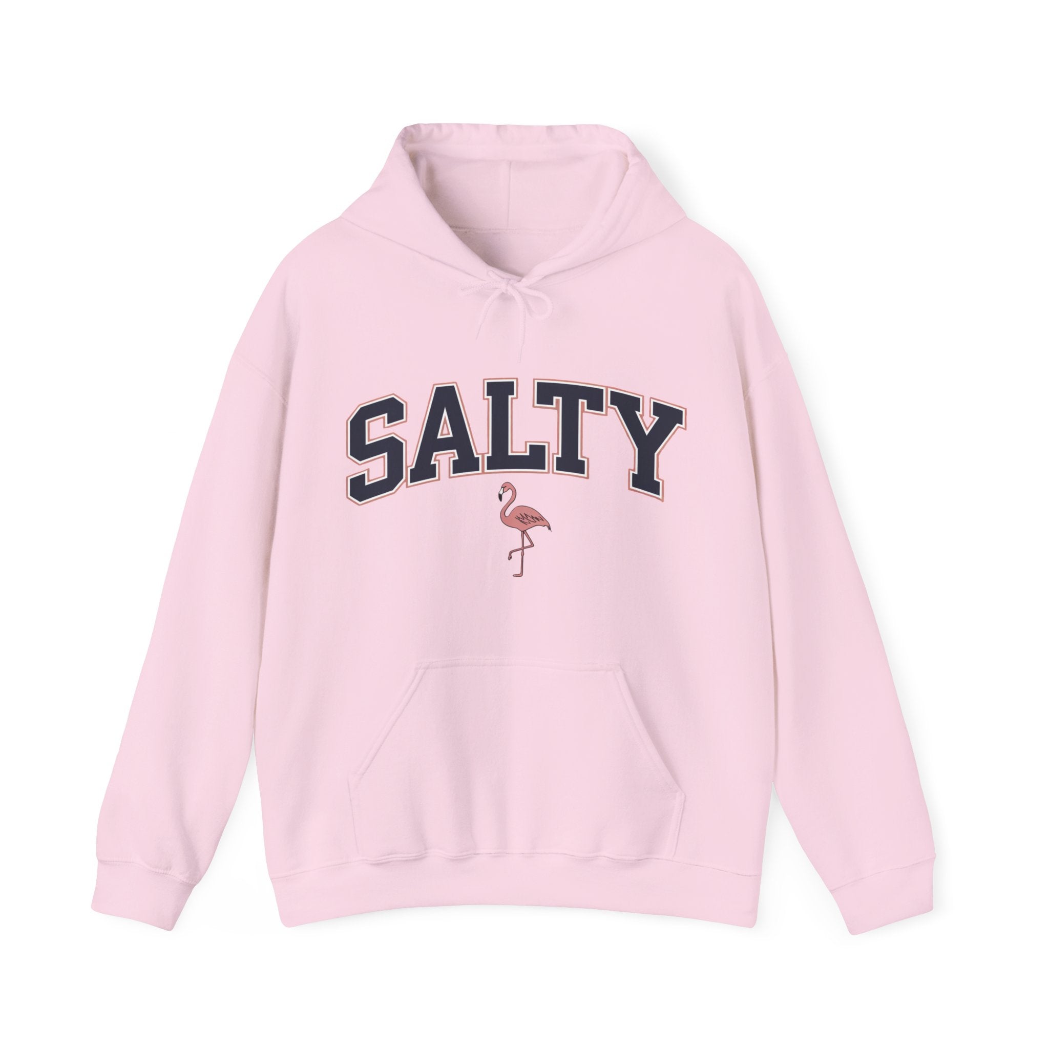 Salty Flamingo Beach Hoodie • Beach Sweatshirt