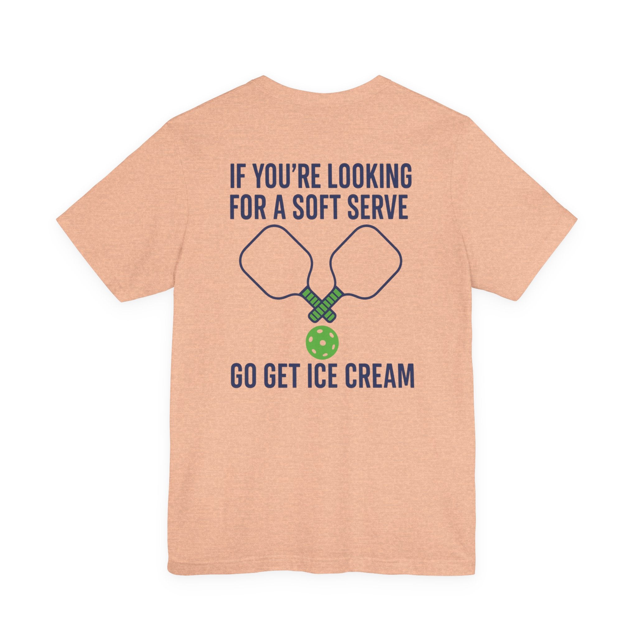 Pickleball Shirt •  “Soft Serve” Pickleball T-Shirt
