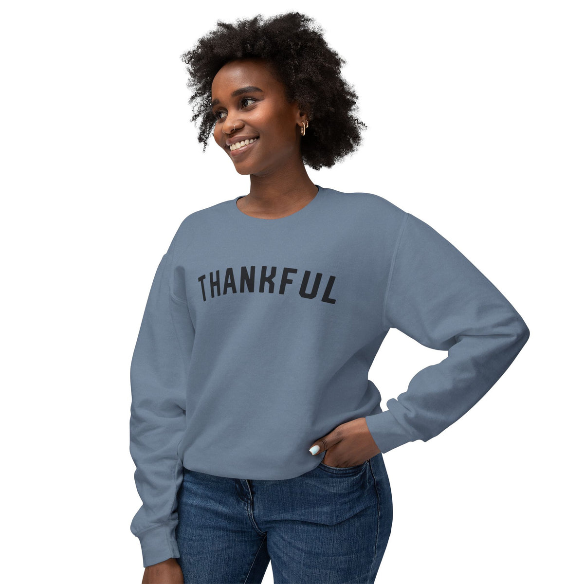 Thankful Lightweight Crewneck Sweatshirt