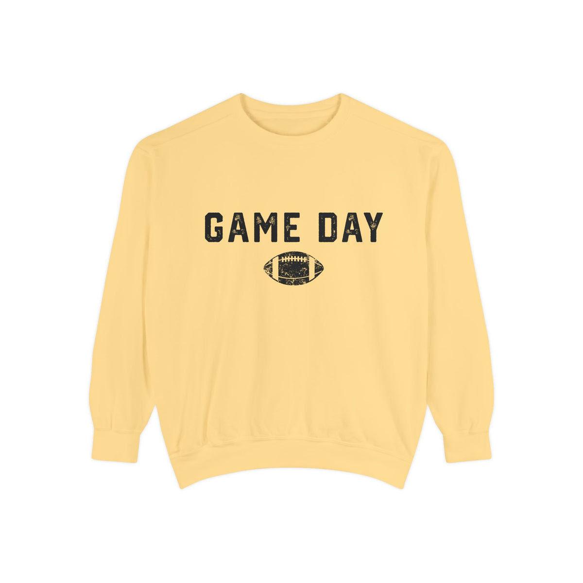 Cozy Football Game Day Women's Crewneck Sweatshirt