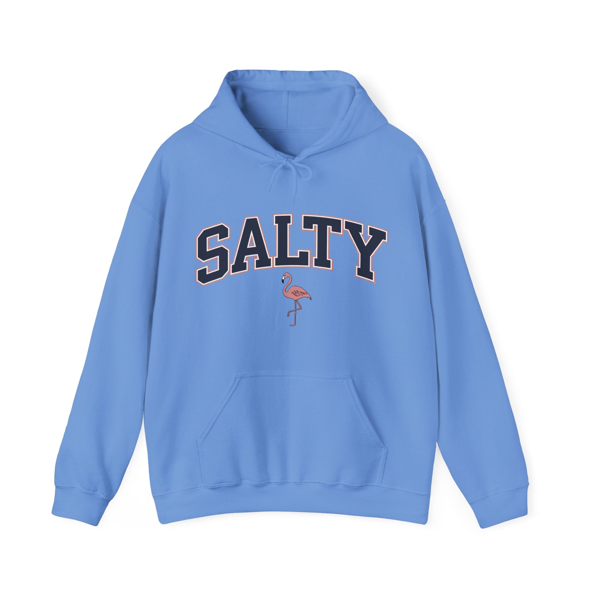 Salty Flamingo Beach Hoodie • Beach Sweatshirt