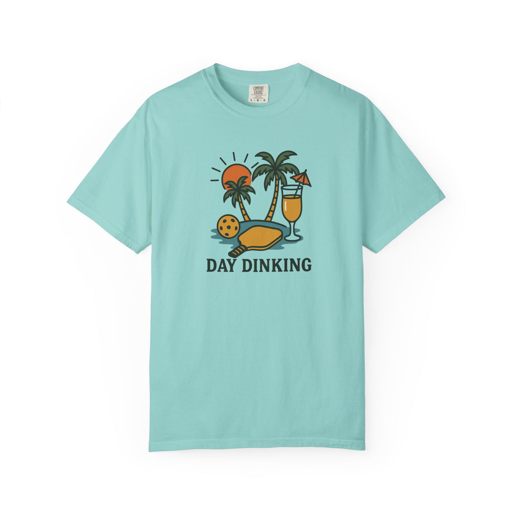 "Day Dinking" Pickleball Beach T-Shirt