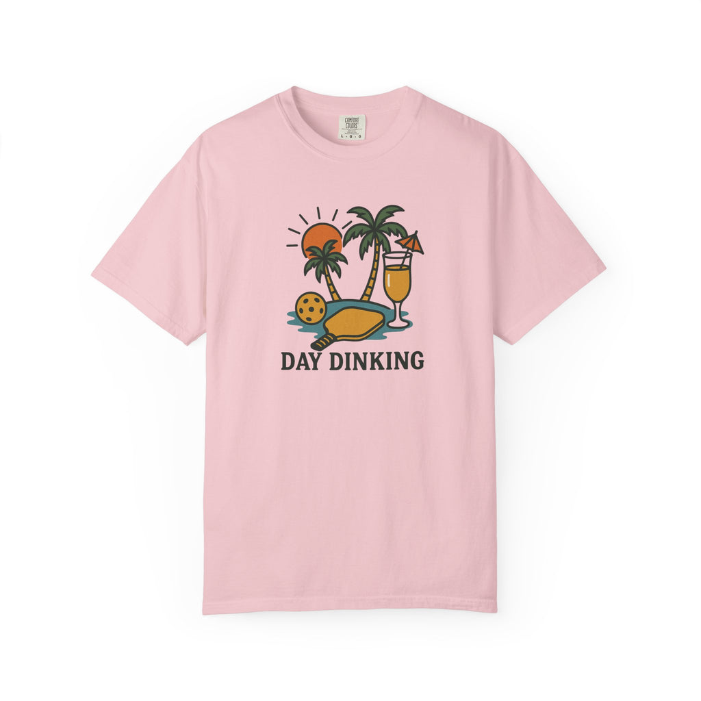 "Day Dinking" Pickleball Beach T-Shirt