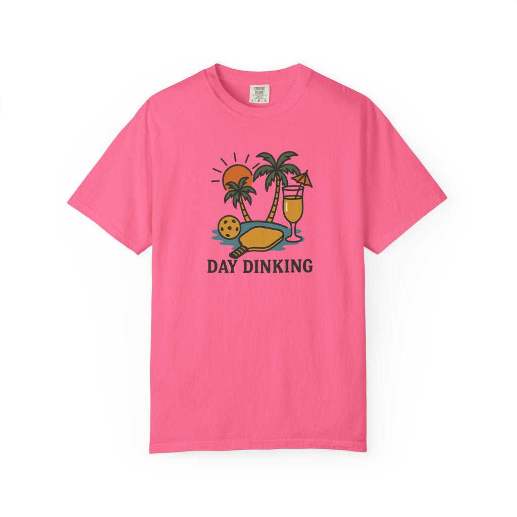 "Day Dinking" Pickleball Beach T-Shirt