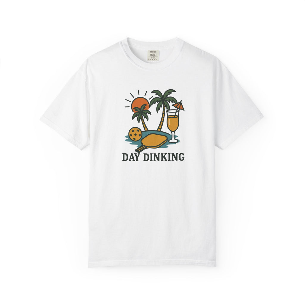 "Day Dinking" Pickleball Beach T-Shirt