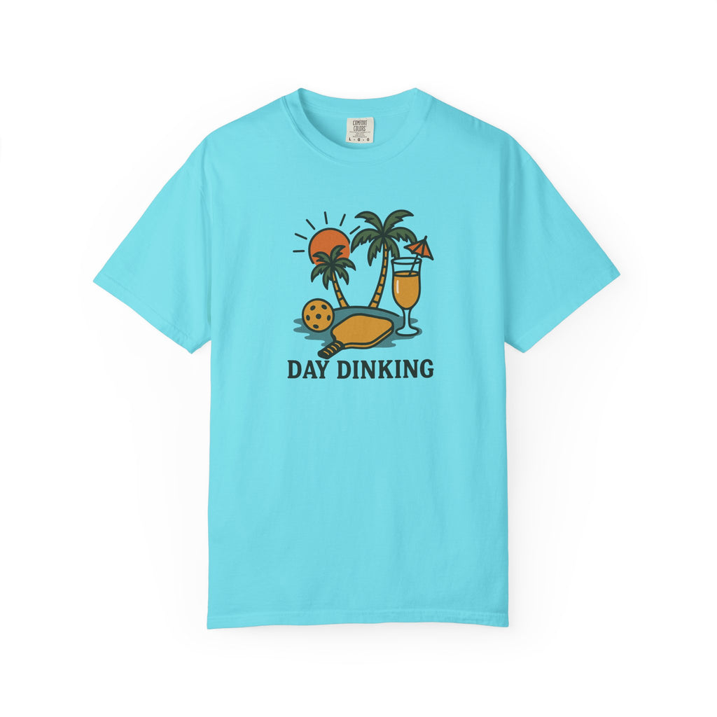 "Day Dinking" Pickleball Beach T-Shirt